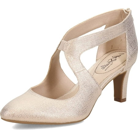 

LifeStride Womens Giovanna 2 Pump 8.5 Wide Platino
