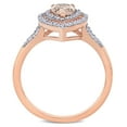 thumbnail image 4 of Everly Women's Morganite 14K Rose Gold Engagement Ring, 4 of 8