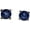 Rose Gold Vermeil, variant on Timeless Round Star Sapphire Earrings – Gorgeous Blue Star Design 925 Sterling Silver Perfect for Brides, Special Occasions, and Celebrating Life’s Precious Moments Black Vermeil 9 MM