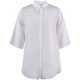 thumbnail image 1 of Qarigey Pantalones cortos de camisa para mujer, 2 uds., con solapa, parte de un solo pecho, pierna ancha conjuntos de ropa Blanco L, 1 of 6