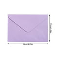 Multiple Color Cards Colored Envelopes 6.3x4.3 Inch Folding Greeting