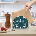 thumbnail image 6 of Deers Pines Trees Snow Napkin Holder for Table Clear Napkin Stand Paper Holder Acrylic Organizer Dispenser Napkins for Dinner Kitchen Restaurant Room, 6 of 8