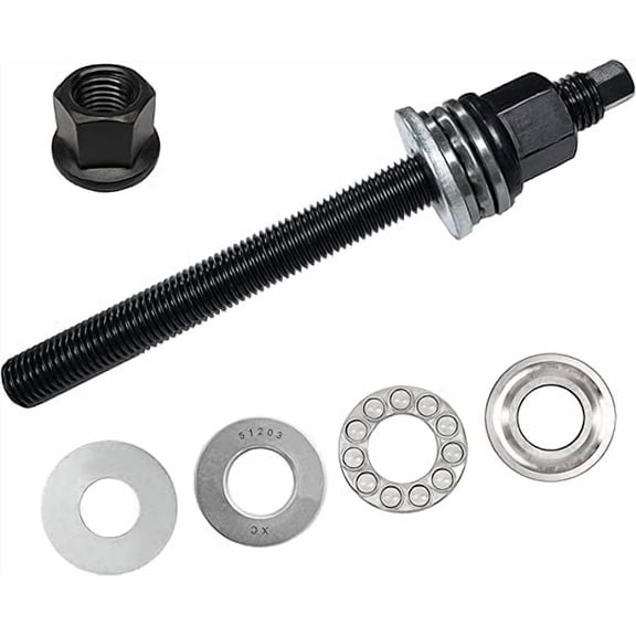 LS Harmonic Balancer Installation Tool Crank Pulley Install Tool 551141 Compatible with GM 1997-UP V8 LS1 LS2 LS3 LS4 LSX LSA LS6 LQ4 LQ9 with Thrust Bearing & Wrench Flats