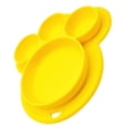 thumbnail image 1 of Inteprter de cena para niños, alimentación de silicona, frutas, dividido, cuenco, forma de pata, vajilla de alimentación, juguete para Mostrada Amarillo Inteprter HA003350-06, 1 of 6