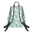 thumbnail image 2 of Naloa Hand Drawn Snake Print Lightweight DayBackpack Suitable for school, work, shopping, travel, etc., 2 of 5