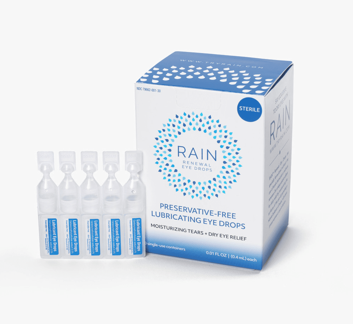 Rain Preservative-Free Eye Drops for Dry Eyes — 1 Pack