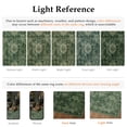 thumbnail image 4 of BERTHMEER Small Area Rugs 3'x5' for Bathroom Kitchen Bedroom Entryway Rugs Non Slip Washable Vintage Green Carpets Oriental Dorm Office Entrance Traditional Distressed Throw Rugs, 4 of 6