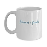 Pelican Coffee Cup - People - Bird Lover Gift Ideas - 11 oz Ceramic Mug