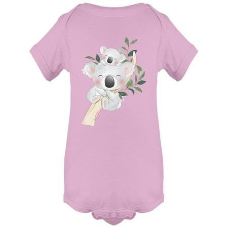 

Cute Koala Bear Mother And Baby Bodysuit Infant -Image by Shutterstock Newborn