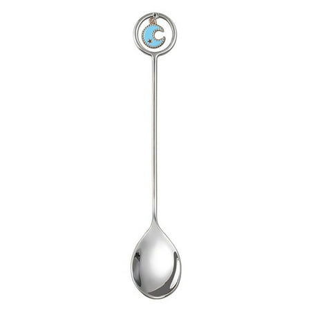 

Foaenda Ramadan Stainless Steel Spoon Forks | Eid Mubarak Decorative Spoons Fork with Star Moon Pendant | Islam Muslim Tableware Holiday Home Party Decoration