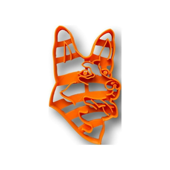 German Shepherd Cookie Cutter- Fast Shipping - Sharp Edges - Exceptional Quality