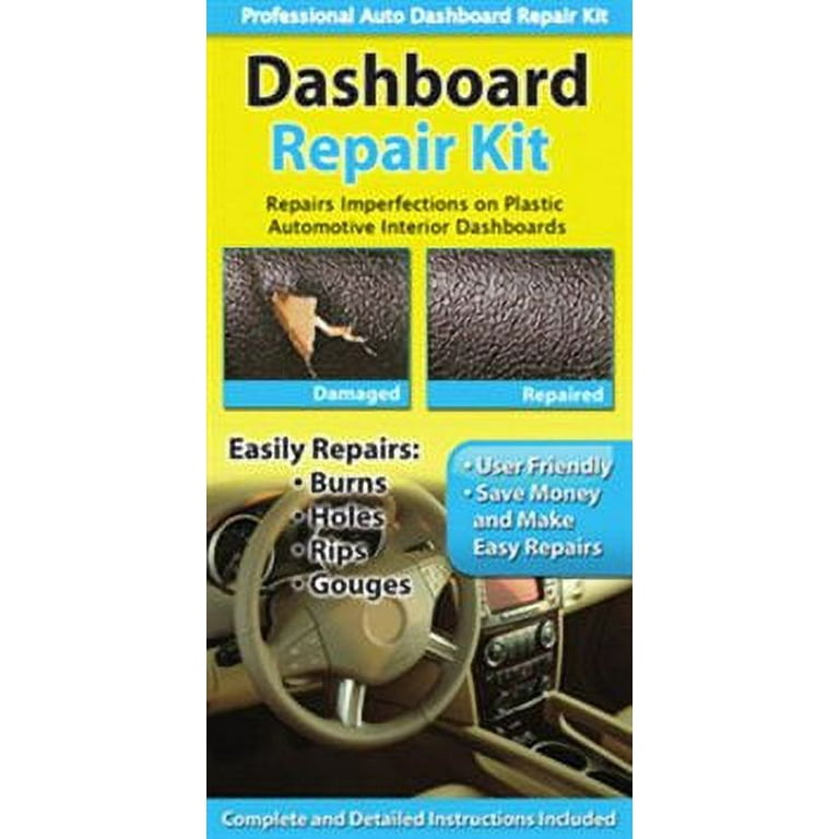NEW Leather Vinyl Repair Kit Fix Car Sofa Holes Burn Rip Gouges