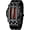 U Black Red, variant on Mens Creative Binary Digital Watches Unique Matrix LED Watch Futuristic Cool Stainless Steel Wrist Watch