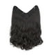 thumbnail image 1 of TQEHS Peluca de mujer de una pieza de cabello largo, esponjosa, sin dejar rastro, con ondas grandes, cabello largo y rizado\ W0C7, 1 of 6
