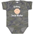 thumbnail image 3 of Inktastic Future Social Worker Occupation Boys or Girls Baby Bodysuit, 3 of 5