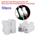 thumbnail image 4 of Wire Connector50pcs/lot Push Type Wire Push Type Wire Connector P Wire Connector Finely Tuned Performance, 4 of 5