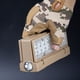 thumbnail image 3 of Xihbxyly Luz Solar Plegable para Acampar, Banco de Energía Solar Portátil, Iluminación de Emergencia con Carga Rápida Tipo C, Equipo Impermeable para Exteriores, Diseño Ligero, Batería Recargable, Ta, 3 of 3