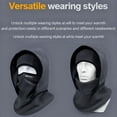 thumbnail image 5 of YAYUBA Balaclava Face Ski Mask, Neck Warm Hood for Cold Weather, Winter Face Mask for Men, Windproof Balaclava Hoodie for Cycling, 5 of 6