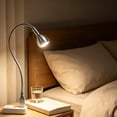 thumbnail image 6 of USB LED Desk Lamp with Flexible Gooseneck, Metal Reading Light for Laptop Keyboard, Portable Computer Light, Dimmable Study Lamp for Home Office, 6 of 6