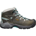 thumbnail image 2 of Women's KEEN Utility Detroit XT Mid Steel Toe Waterproof Work Boot Gargoyle/Lake Blue Nubuck 7 W, 2 of 3