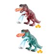 thumbnail image 1 of Dinosaurio electrónico que camina, simulación de modelo Animal, juguete de dinosaurio que camina con niebla de pulverización que pone huevos, 1 of 8