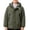 Army Green B, variant on Nilvkv Boys Puffer Jacket, Boys Winter Jacket, Solid Color Hooded Long Sleeve Padded Jacket with Pockets Yellow 7-8 Years Yellow 7-8 Years