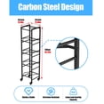 thumbnail image 5 of HOUSE AGAIN 5 Gallon Water Jug Holder 5 Tier, Tall Water Bottle Storage Rack with Lockable Casters, Heavy Duty Steel Organizer for Kitchen Office Garage, 5 of 8