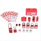 thumbnail image 3 of Kit de Bloqueo y Etiquetado Eléctrico, Bloqueos Universales con Abrazadera para Interruptores de Circuito, Juego de Etiquetas Colgantes para Cerraduras de Seguridad ., 3 of 5