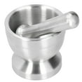 thumbnail image 2 of Garlic Chopper,Mortar Pestle Set Stainless Mortar Pestle Garlic Press Built to Last, 2 of 8
