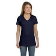 thumbnail image 2 of Ladies' Perfect-T V-Neck T-Shirt, 2 of 8