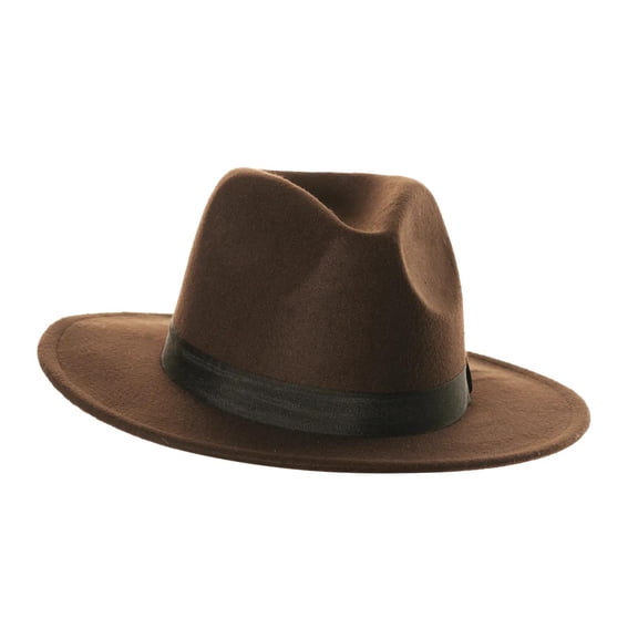 Underwraps Fedora-Brown Adult