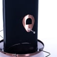 thumbnail image 2 of 12 inch Copper Finish Heavy Duty Mesh Metal 3 Lb. Dual Nut and Seed Bird Feeder, 2 of 3