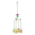 thumbnail image 1 of Birds Parrot Swing Toy Climbing Ringing Bells Parakeet Playing Toys Exercise Training Tool, 1 of 1