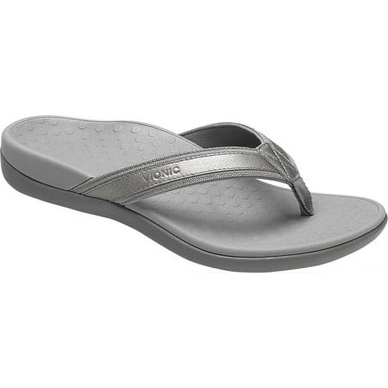 Vionic Restore Recovery Sandal Black Grey Orthotic Platform Flip Flop W 7/M 5 Amazon.com | Vionic Unisex Rejuvenate Sandal Black/Black 5 M  main image 3