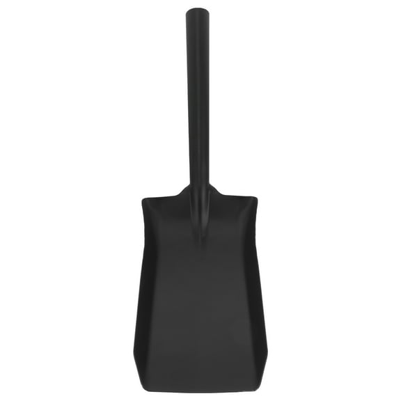 Pawsdot Versatile Stainless Steel Ash Shovel Black for Outdoor and Home Gardening