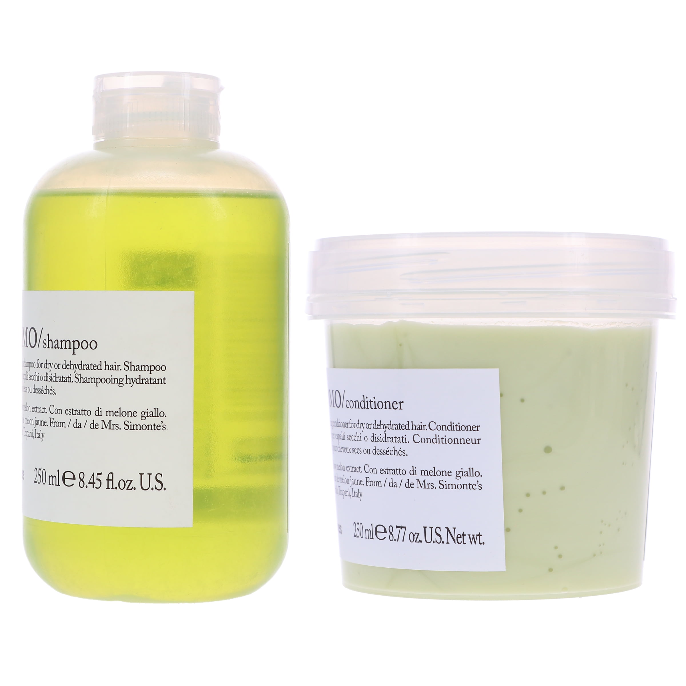 Davines MOMO Moisturizing Shampoo 8.45 oz & Conditioner 8.77 oz Combo Pack