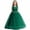 Green, variant on CAIXIA Flower Girl DressElegant Flower Girl Satin Pageant Dress For Wedding Kids Pearl Prom Gown With Decorative Bow,RD1,9-10 year