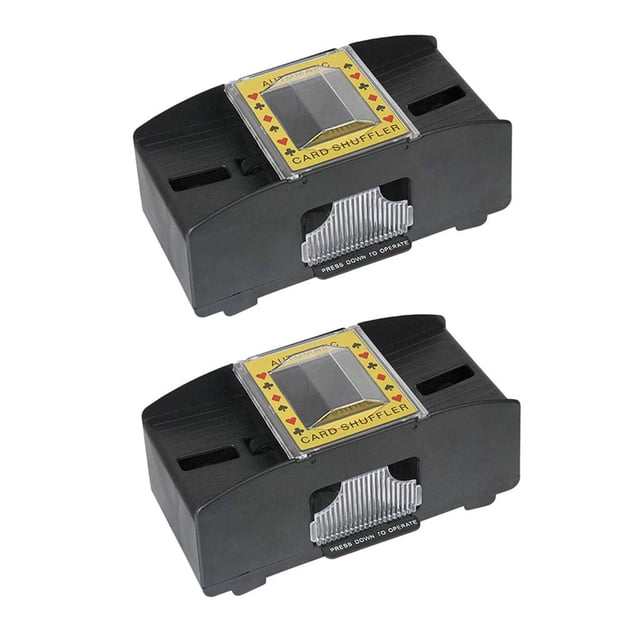 de barajar póker automática de juegos de barajas de cartas automáticas profesionales de 2 piezas Macarena Barajador de cartas automático