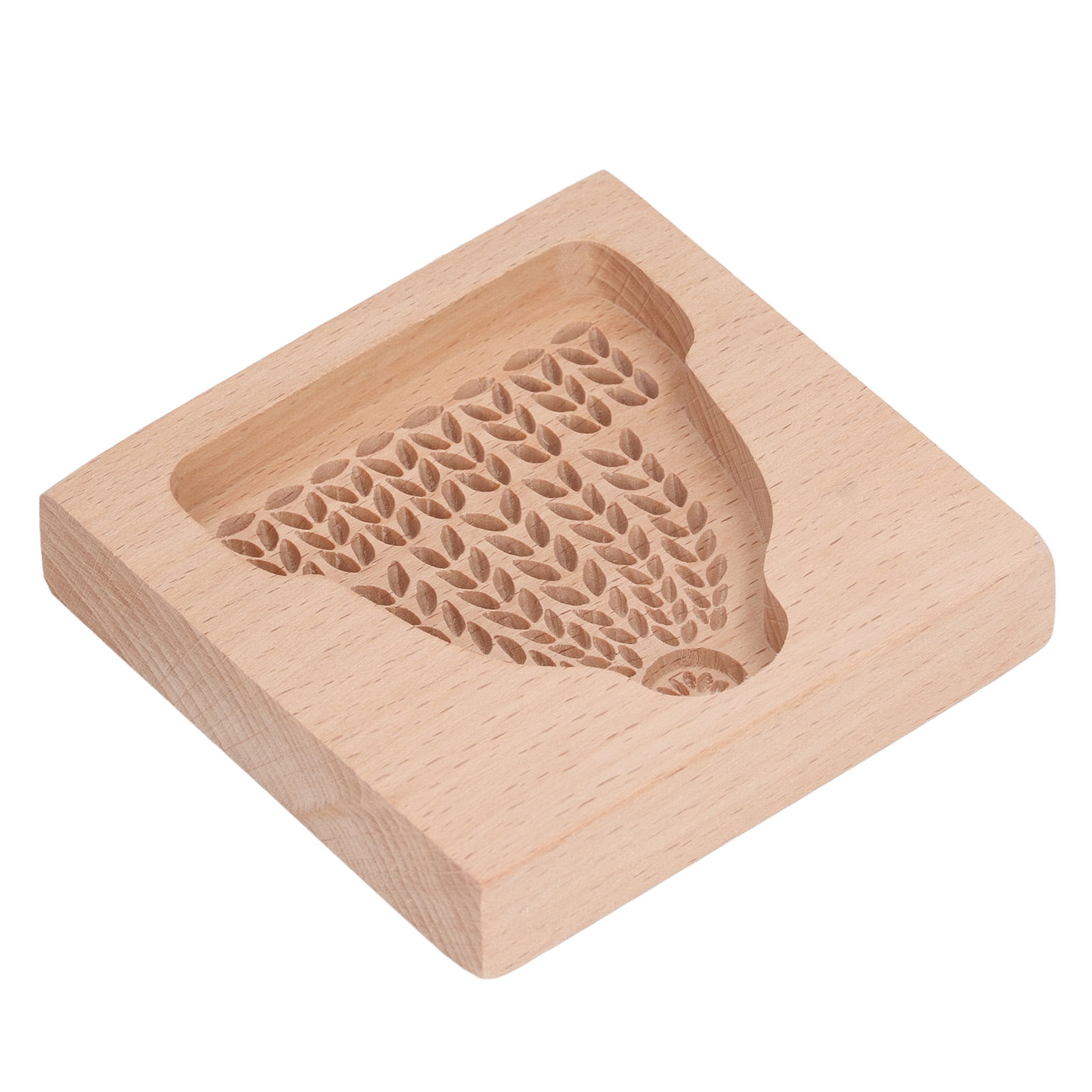 Moule à Biscuits En Bois Sculpté 3D - Forme De Mouton, Pour Pain D'Épices, Chocolat, Pâtisserie (10x8 Cm)
