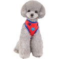 thumbnail image 4 of Pet Clothes Hangers for Small Dogs Pet Print Shirts Breathable Summer Cotton Sleeveless T Shirt Comfortable Dog Shirts Breathable Dog Vest for Dogs Cats Pet Clothes for Medium Dogs Summer, 4 of 5