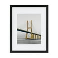 thumbnail image 2 of Scholartree 11 x 14 5-in-1 Wood Picture Frames Set-11x14 Matted to 8x10 Wall Frames, Black, 2 of 5