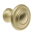 thumbnail image 3 of GlideRite 1.25 in. Classic Round Ring Cabinet Knob, Satin Gold, 3 of 5
