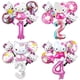 thumbnail image 2 of Juego de Globos de helio de Hello Kitty de dibujos animados para niños, decoración de fiesta de cumpleaños, Globos de aire, número de 32 pulgadas, Baby Shower, Niña, 2 of 4