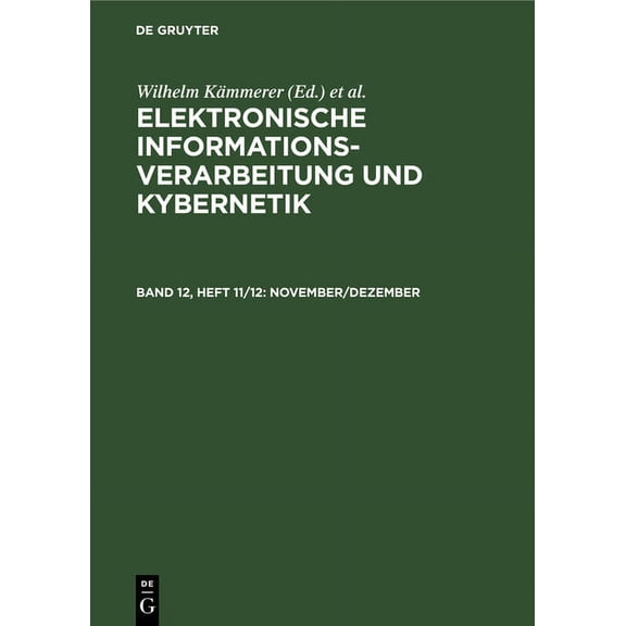 November/Dezember, (Hardcover)