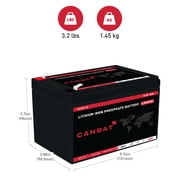 12V 12Ah Lithium Battery (LiFePO4)