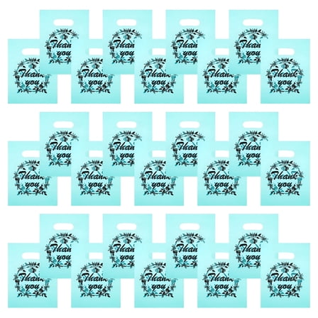 CCOCC 100 Pcs Gift Bags Bulk Small Party with Handles for Business Plastic Shopping