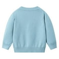 thumbnail image 7 of REDARER Classic Button Front Cardigan Knit Sweater for Girls and Boys Comfortable Open Front Coat for Kids,Kids Clothing,Size:2-3 Years, 7 of 7