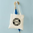 thumbnail image 4 of CafePress - Book Club Is Priceless Tote Bag - Unisex Canvas Tote Bag, Beige, 1-Piece, 4 of 6