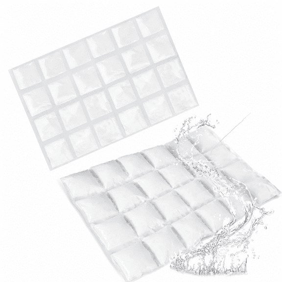 Florvian 2026 New 6-Pack Reusable Ice Pack Sheets - Flexible, Cuttable Cooler Ice Blankets for Lunch Bags, Coolers, Shipping Frozen Food - No Electricity