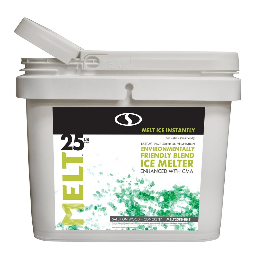 Snow Joe MELT 25 Lb. Bucket Premium EnvironmentallyFriendly Blend Ice